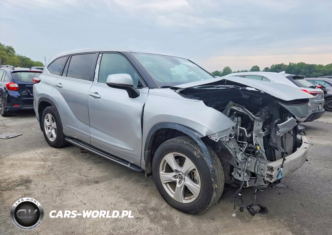 2023 Toyota Highlander Le VIN:5TDKDRAH4PS502457 - 4