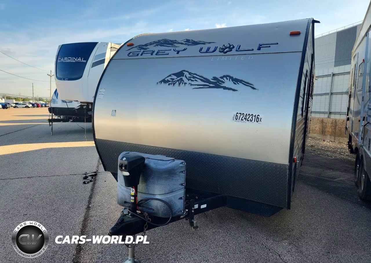 2015 Forest River Grey Wolf Camper VIN:4X4TCKB25FY206546 - 2