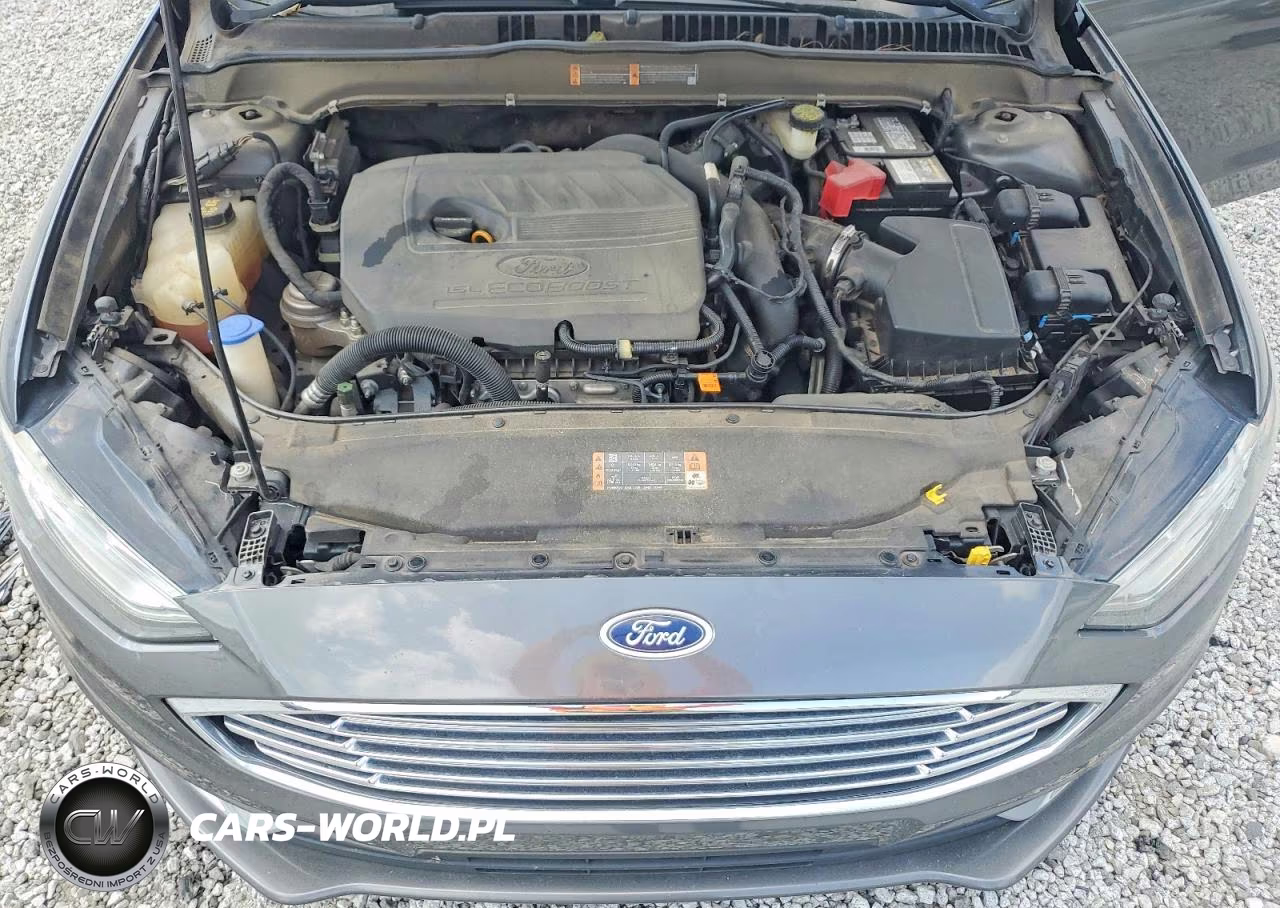 2017 Ford Fusion Se VIN:3FA6P0HDXHR391916 - 11