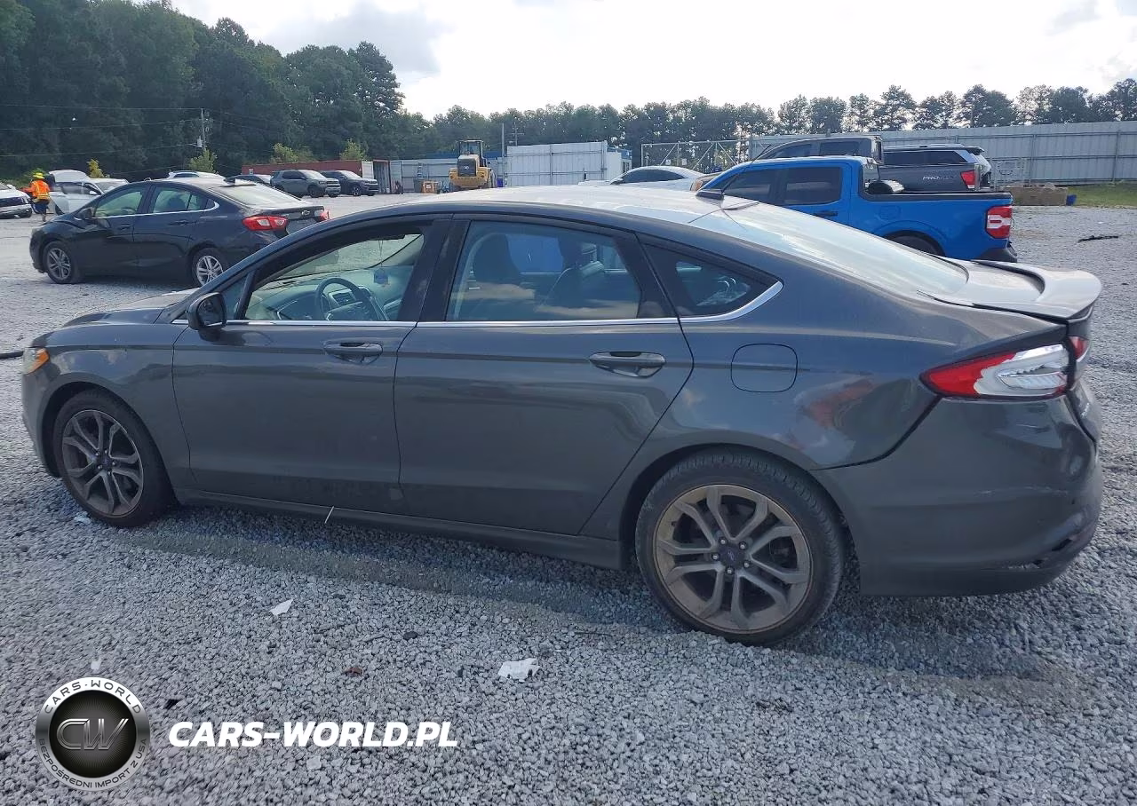 2017 Ford Fusion Se VIN:3FA6P0HDXHR391916 - 2