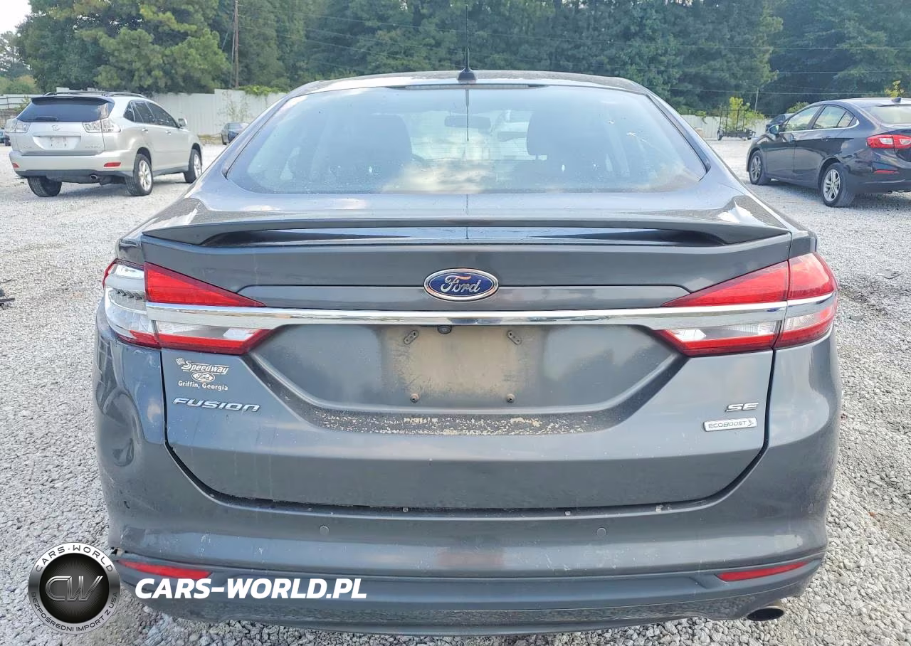 2017 Ford Fusion Se VIN:3FA6P0HDXHR391916 - 6