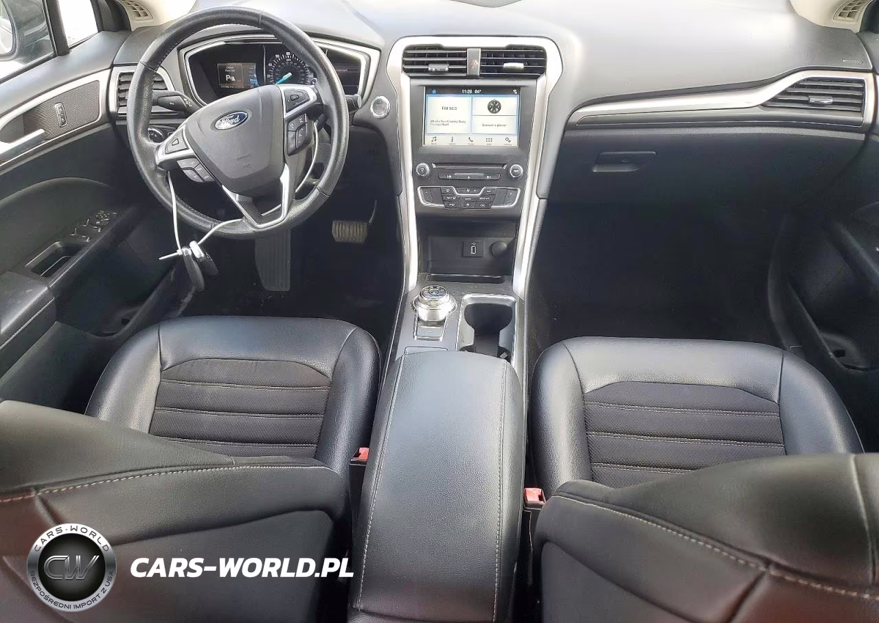 2017 Ford Fusion Se VIN:3FA6P0HDXHR391916 - 8