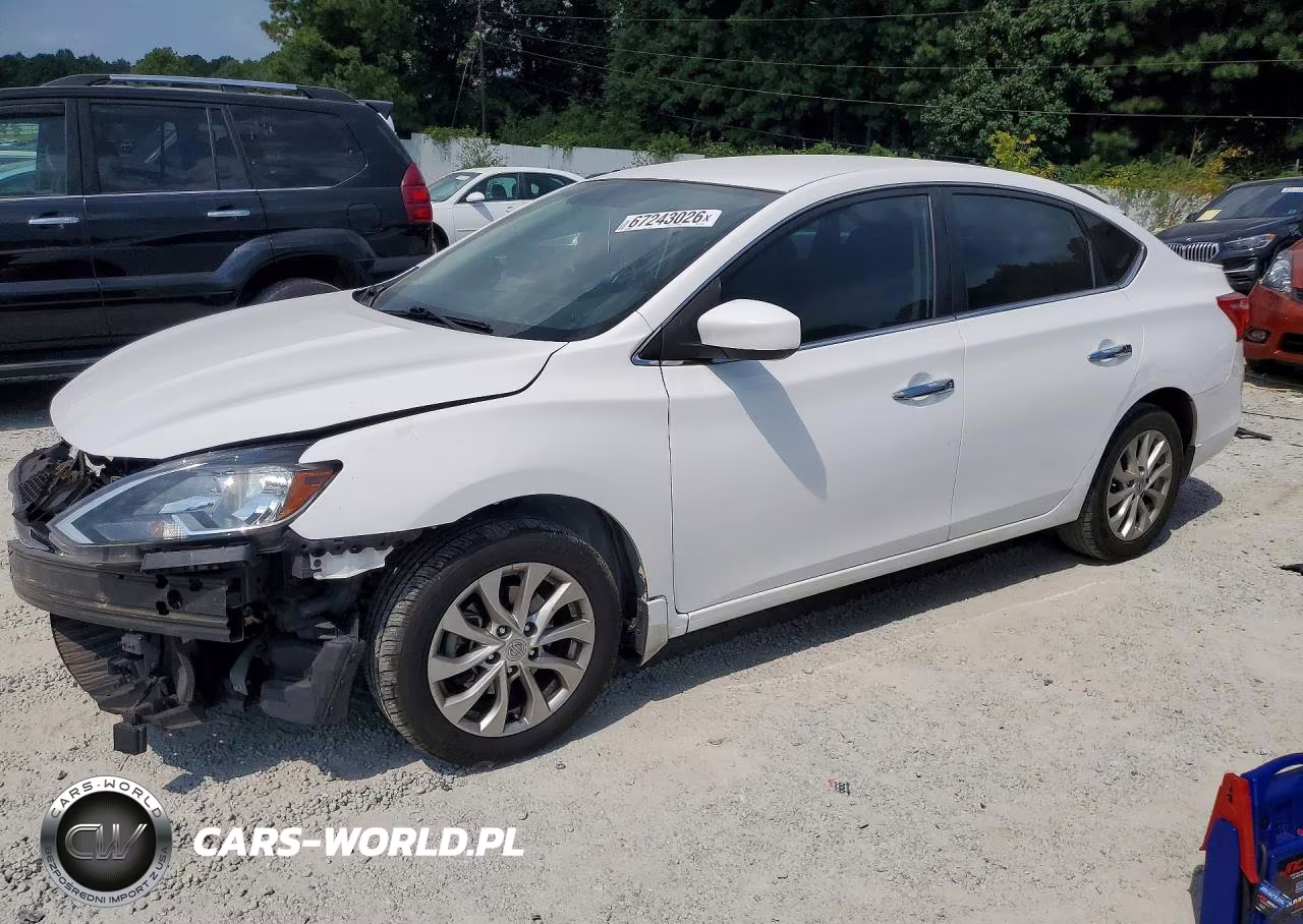 2019 Nissan Sentra S VIN:3N1AB7APXKY242549 - 1