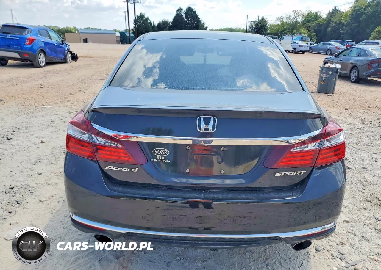 2016 Honda Accord Sport VIN:1HGCR2F54GA136879 - 6
