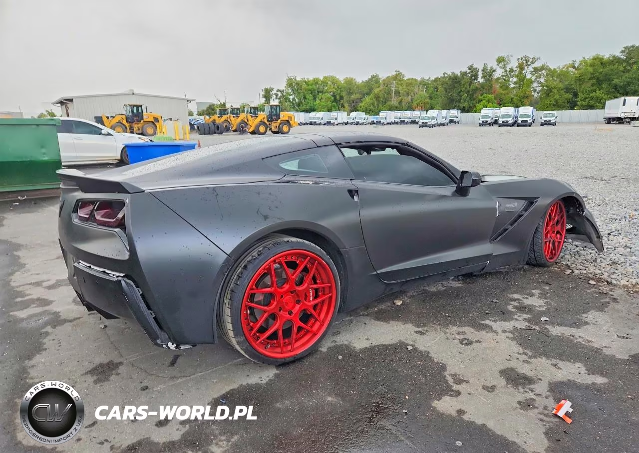 2014 Chevrolet Corvette Stingray 1Lt VIN:1G1YB2D72E5122880 - 3