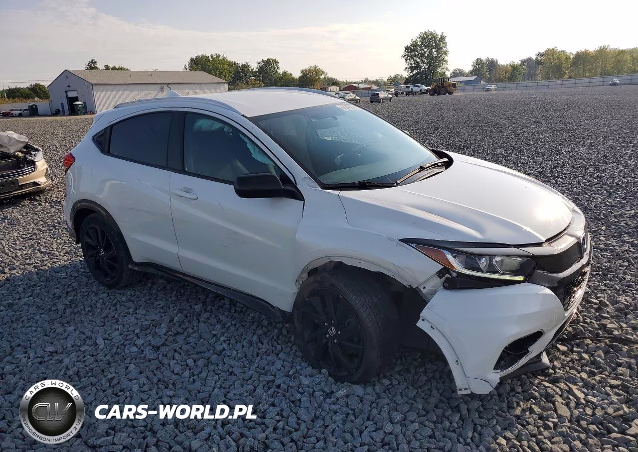 2021 Honda Hr-V Sport VIN:3CZRU6H19MM727520 - 4