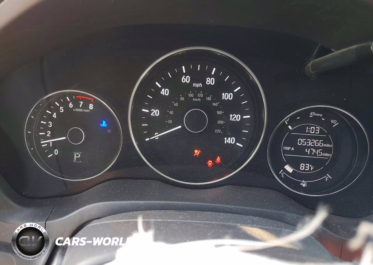 2021 Honda Hr-V Sport VIN:3CZRU6H19MM727520 - 9