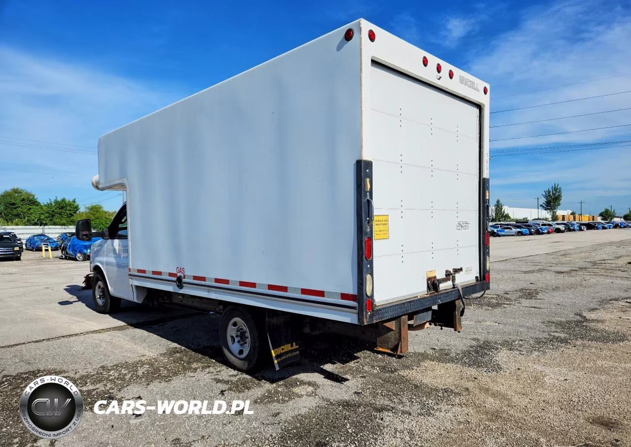 2019 Chevrolet Express G3500 Box Truck VIN:1HA0GSFG9KN003718 - 2