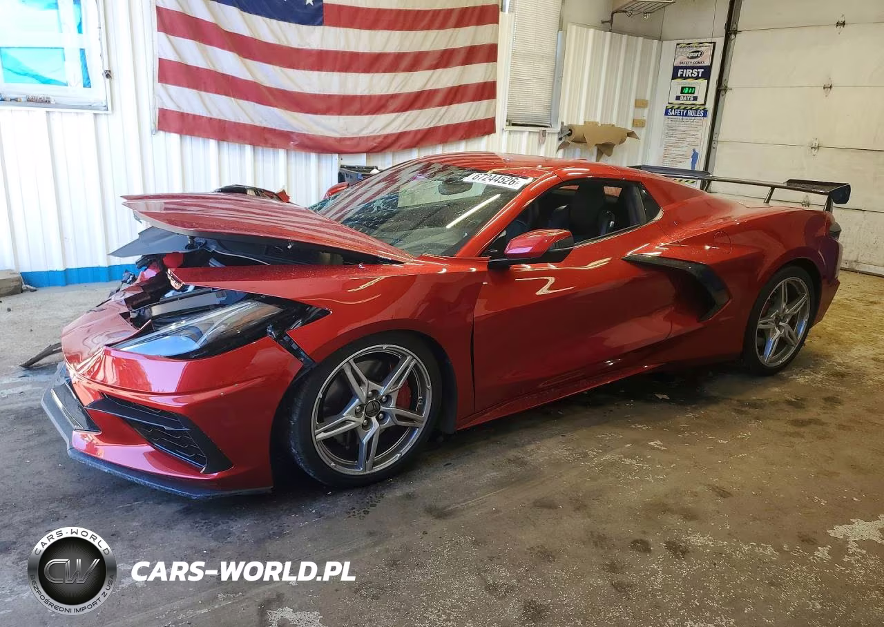 2021 Chevrolet Corvette Stingray 3Lt VIN:1G1YC3D45M5111279 - 1
