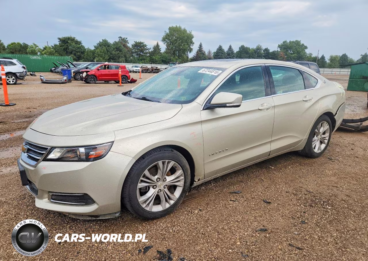 2015 Chevrolet Impala Lt VIN:2G1125S31F9149589 - 1