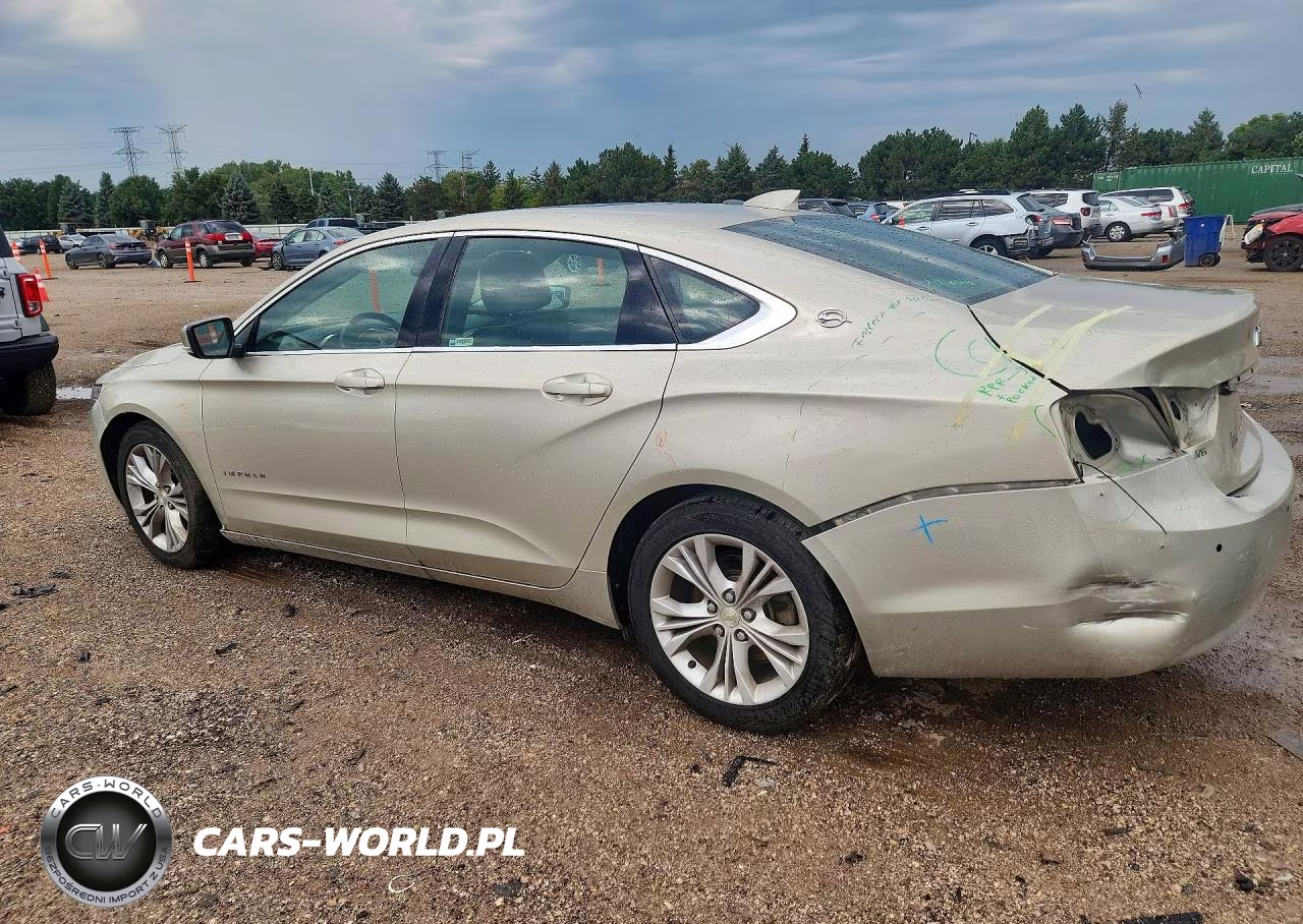 2015 Chevrolet Impala Lt VIN:2G1125S31F9149589 - 2