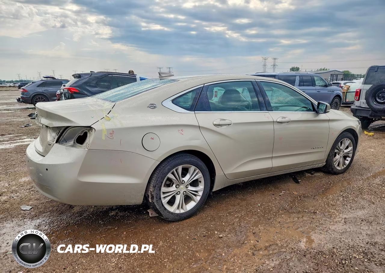 2015 Chevrolet Impala Lt VIN:2G1125S31F9149589 - 3