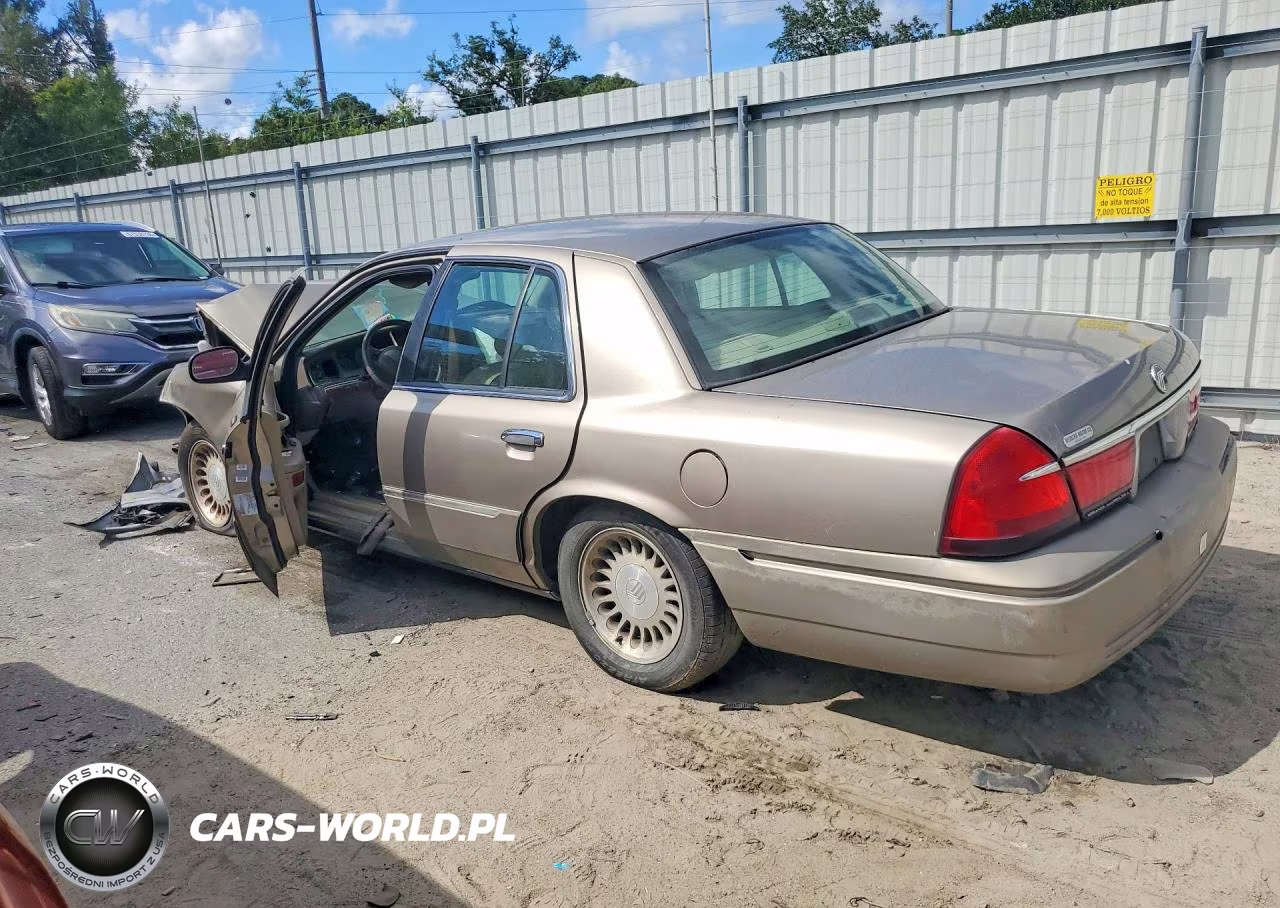 2002 Mercury Grand Marquis Ls VIN:2MEFM75W92X614486 - 2