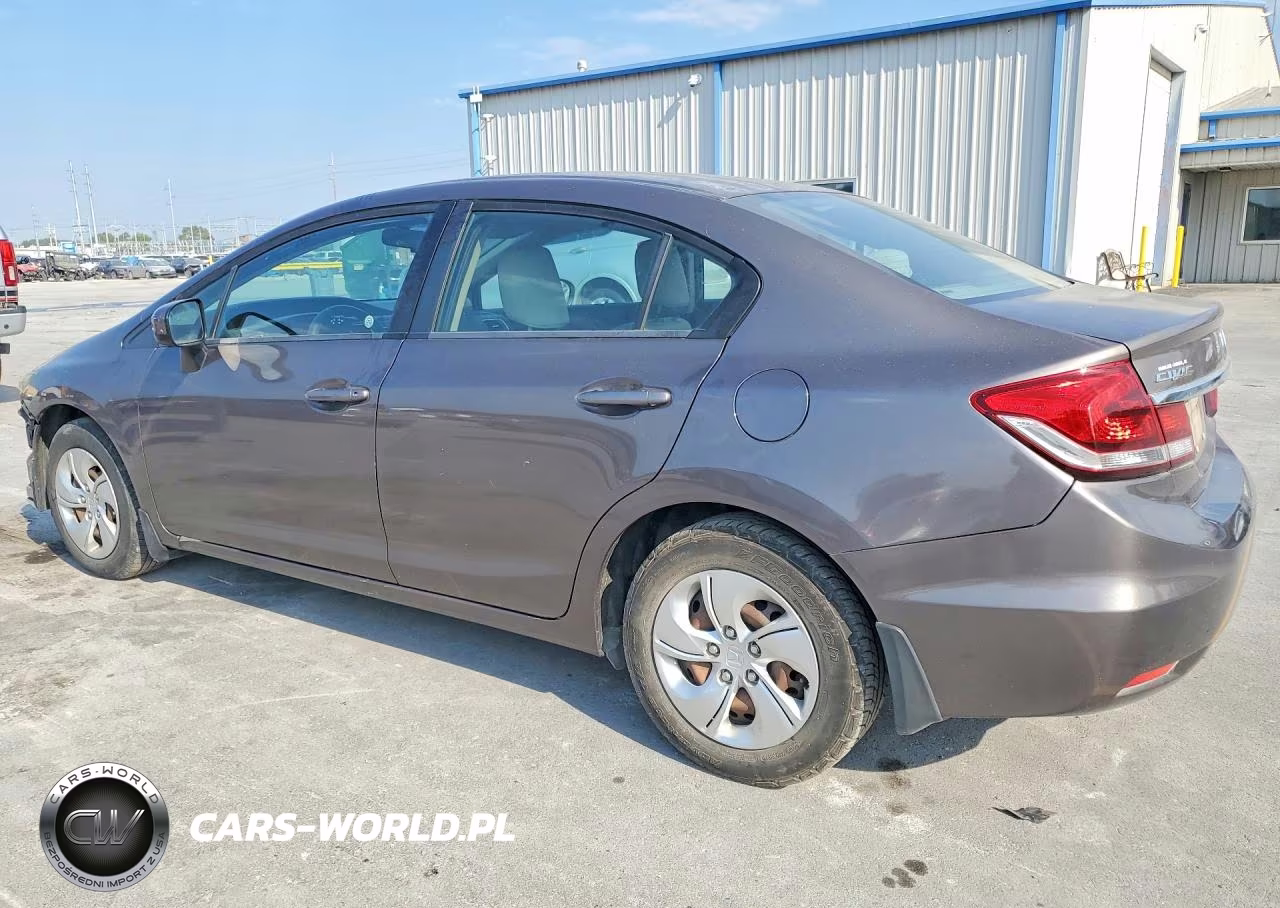 2014 Honda Civic Lx VIN:2HGFB2F57EH506867 - 2