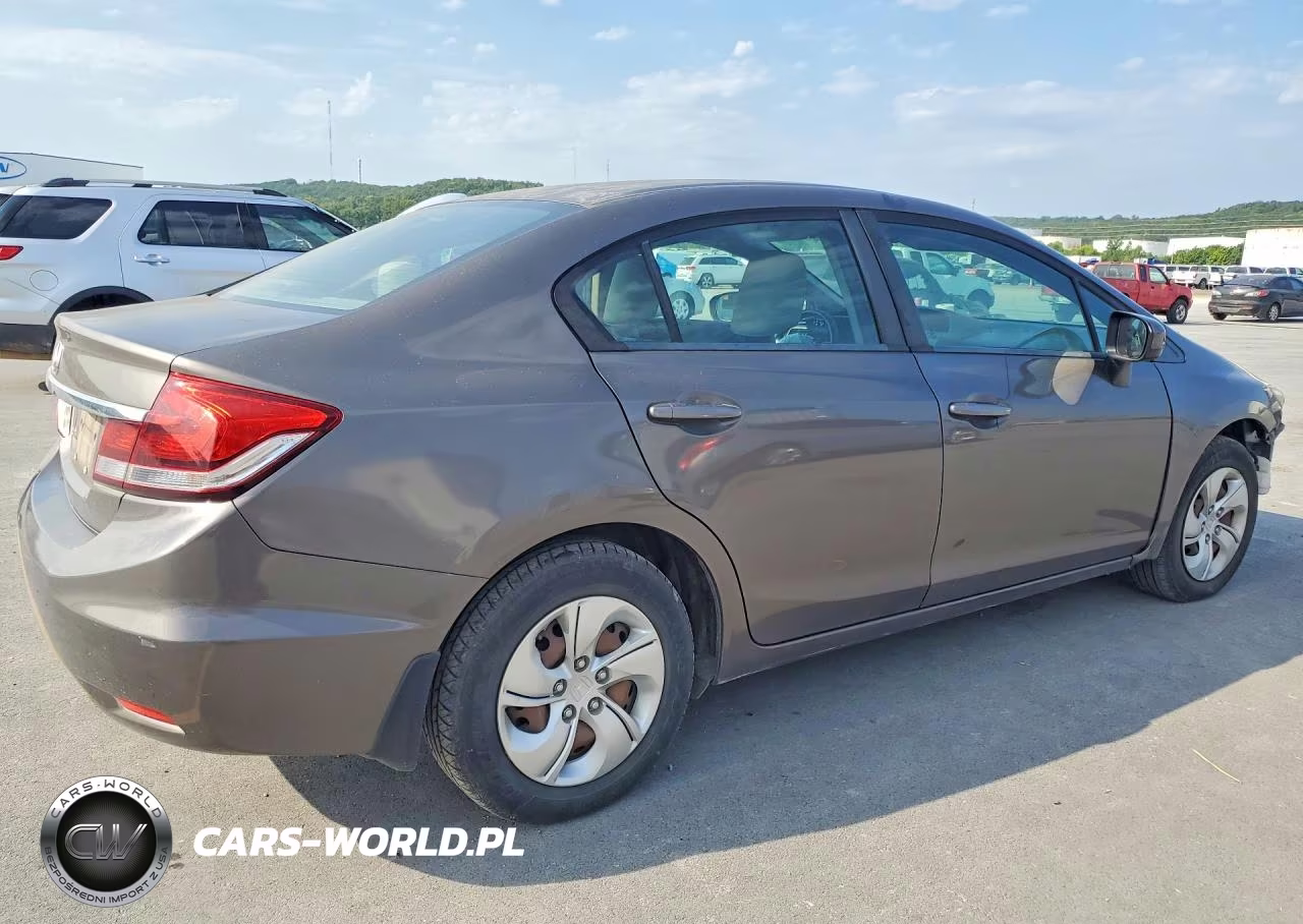 2014 Honda Civic Lx VIN:2HGFB2F57EH506867 - 3