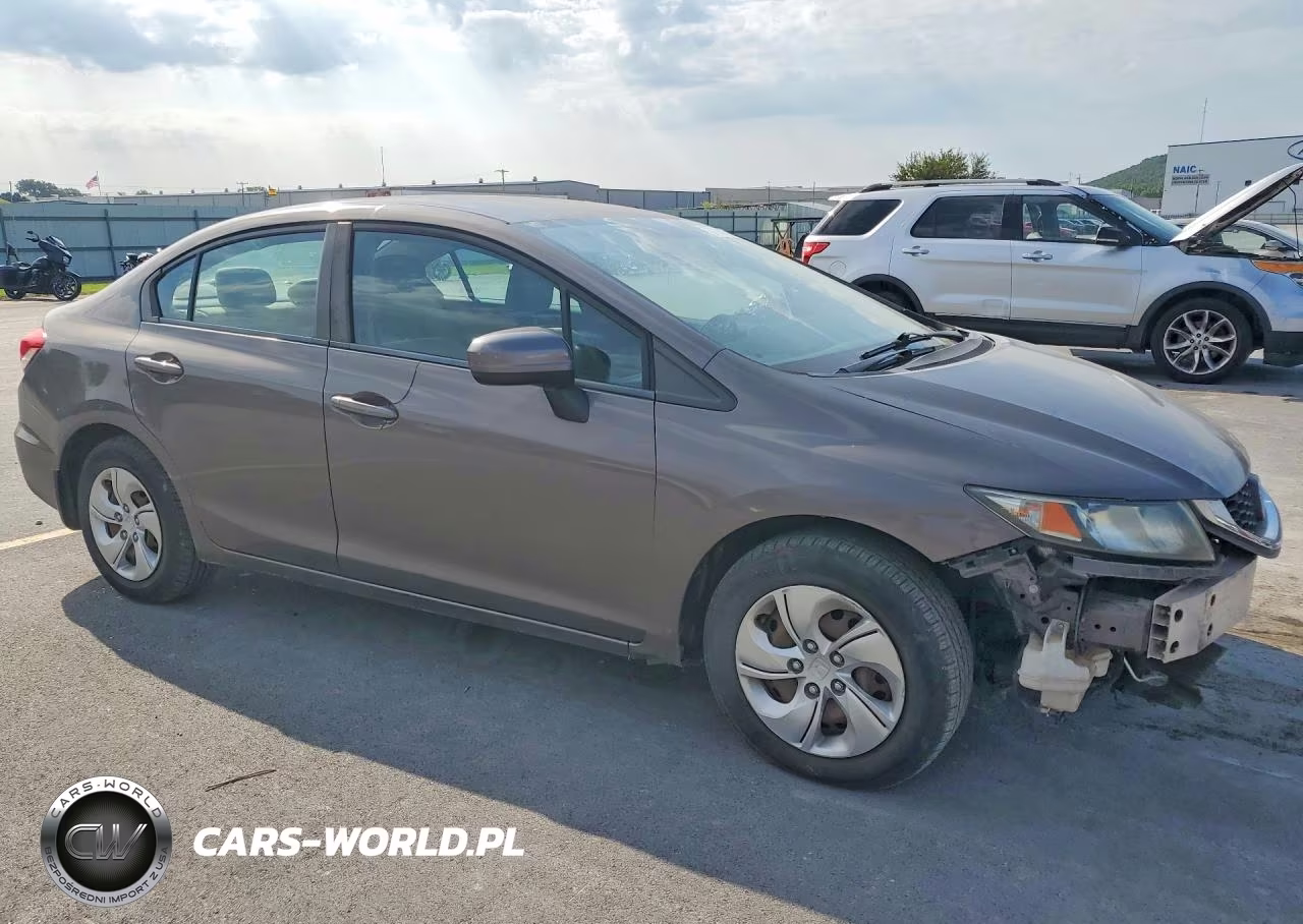 2014 Honda Civic Lx VIN:2HGFB2F57EH506867 - 4