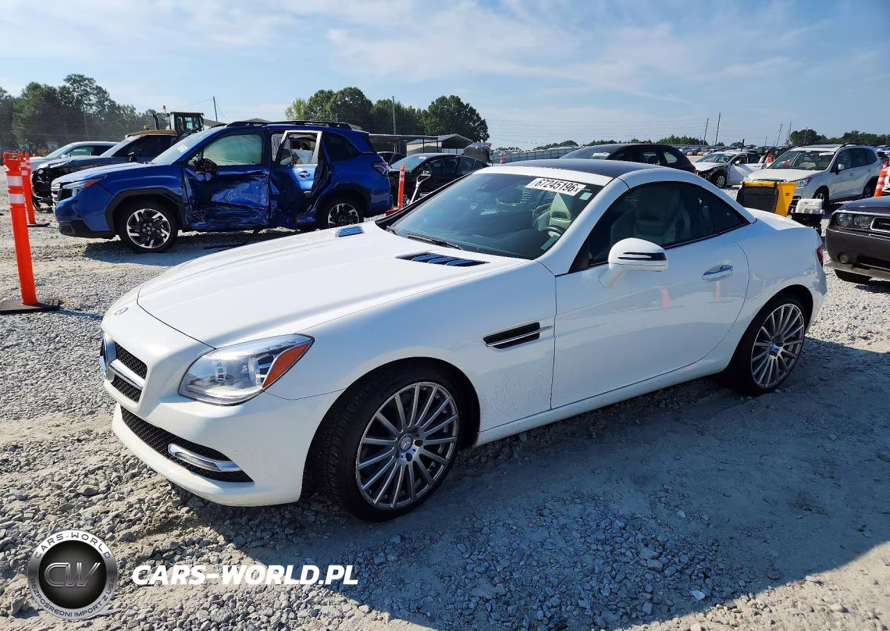 2014 Mercedes-Benz Slk 350 VIN:WDDPK5HA6EF083673 - 1