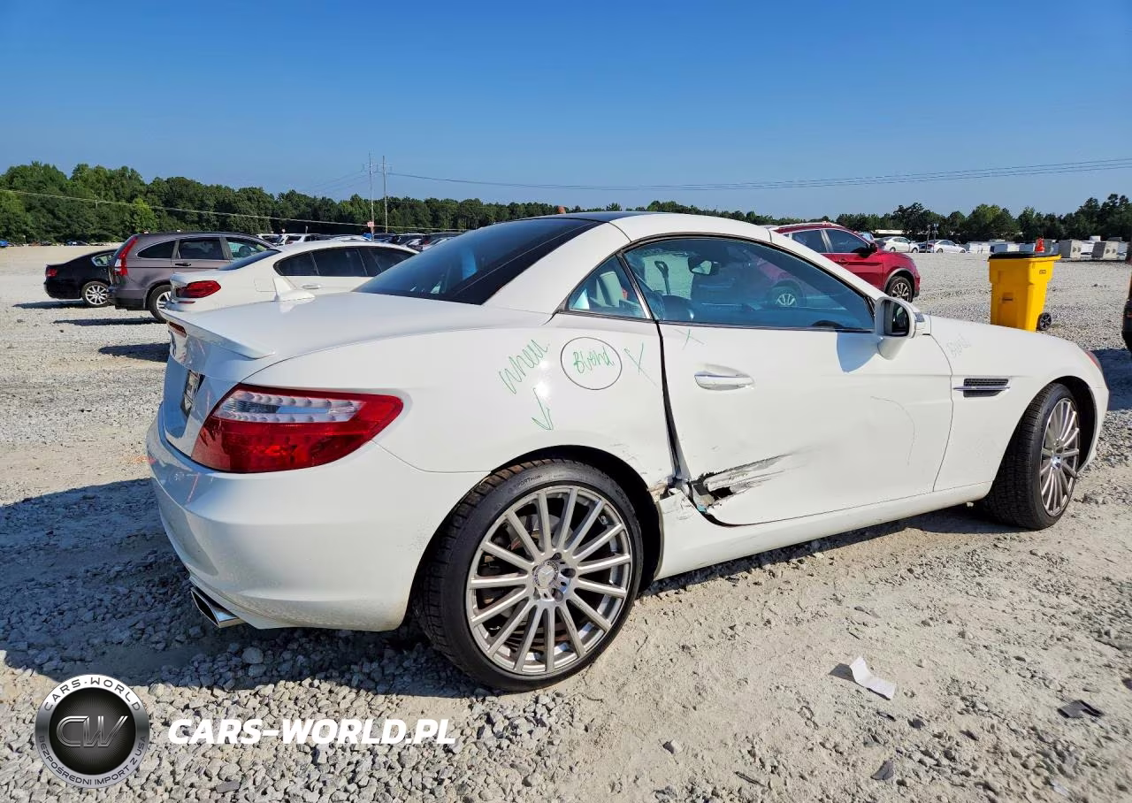 2014 Mercedes-Benz Slk 350 VIN:WDDPK5HA6EF083673 - 3