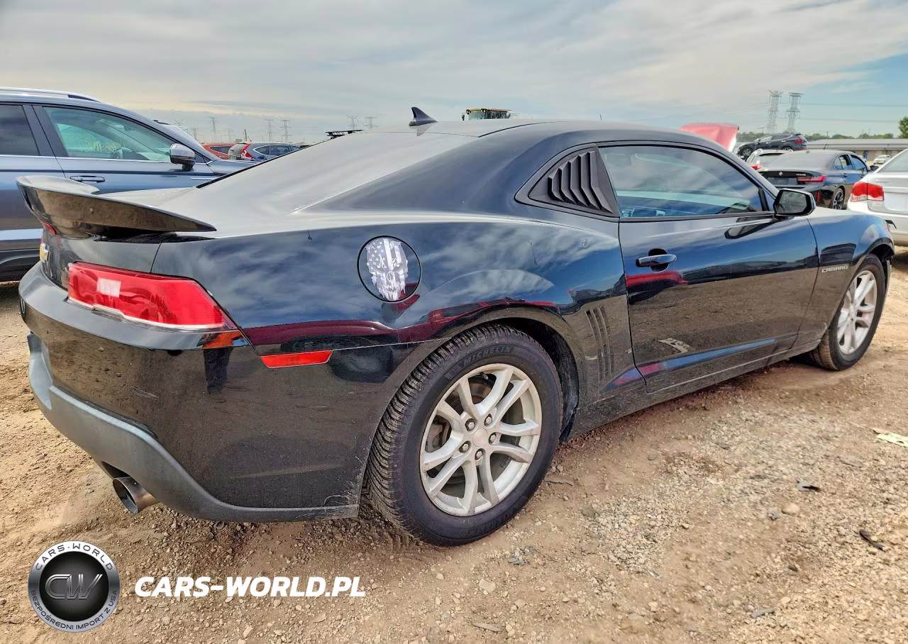 2014 Chevrolet Camaro Ls VIN:2G1FE1E37E9127628 - 3