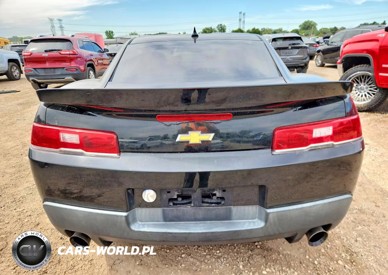 2014 Chevrolet Camaro Ls VIN:2G1FE1E37E9127628 - 6
