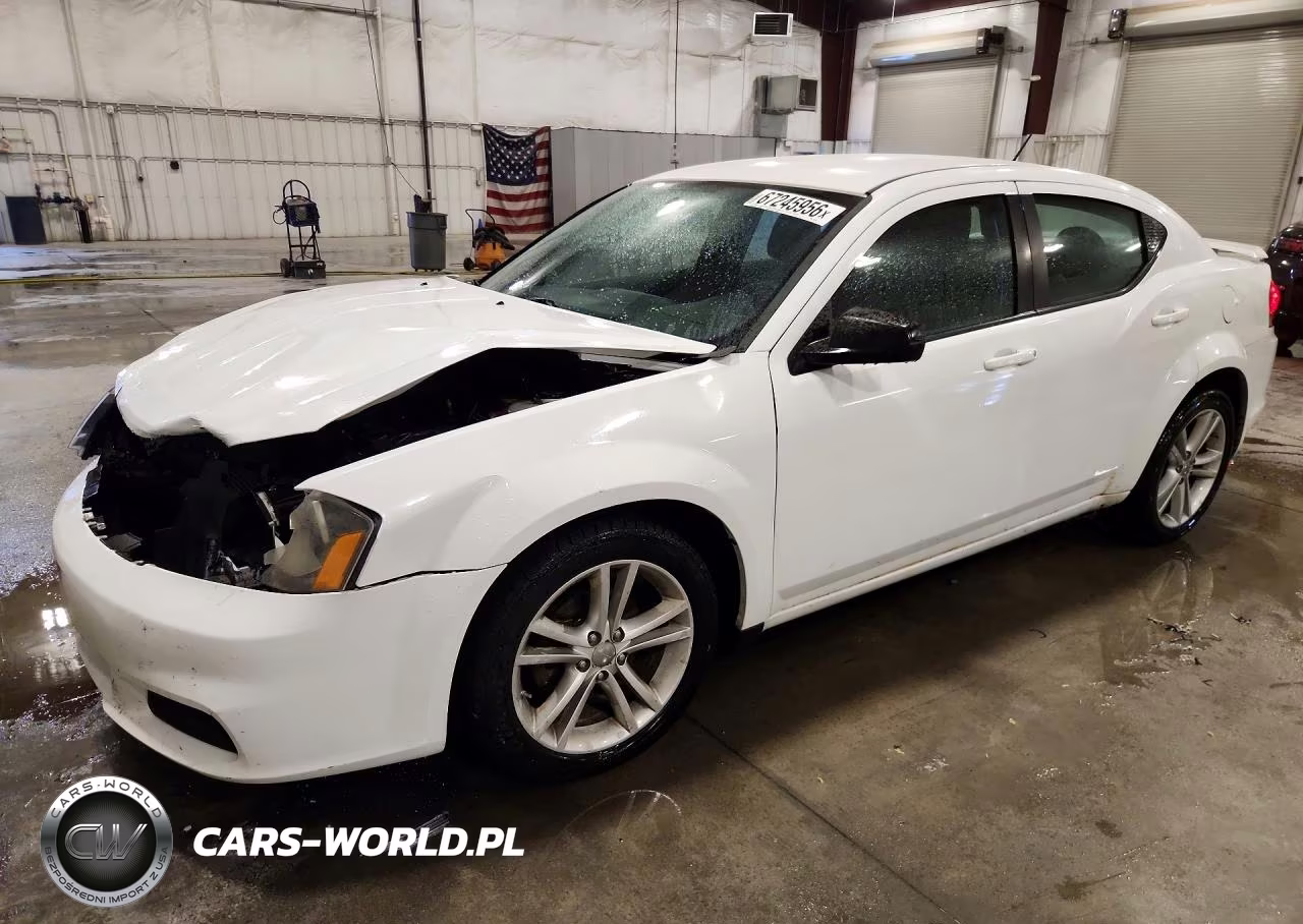 2014 Dodge Avenger Se VIN:1C3CDZABXEN140108 - 1