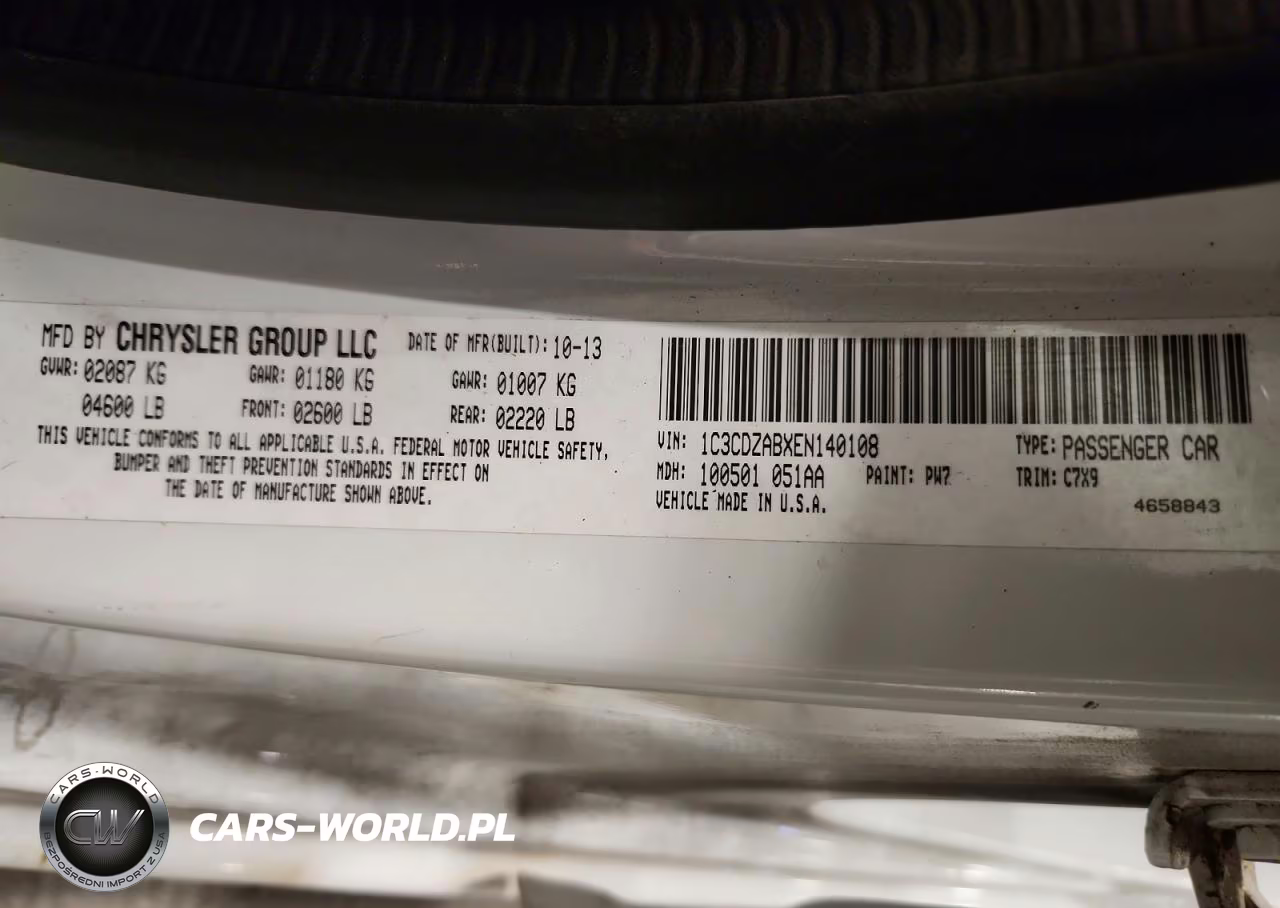 2014 Dodge Avenger Se VIN:1C3CDZABXEN140108 - 12