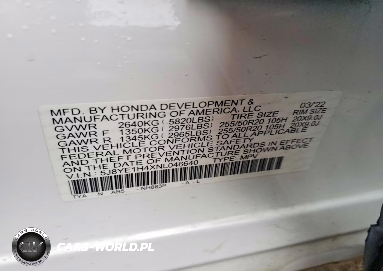 2022 Acura Mdx Technology VIN:5J8YE1H4XNL046640 - 13