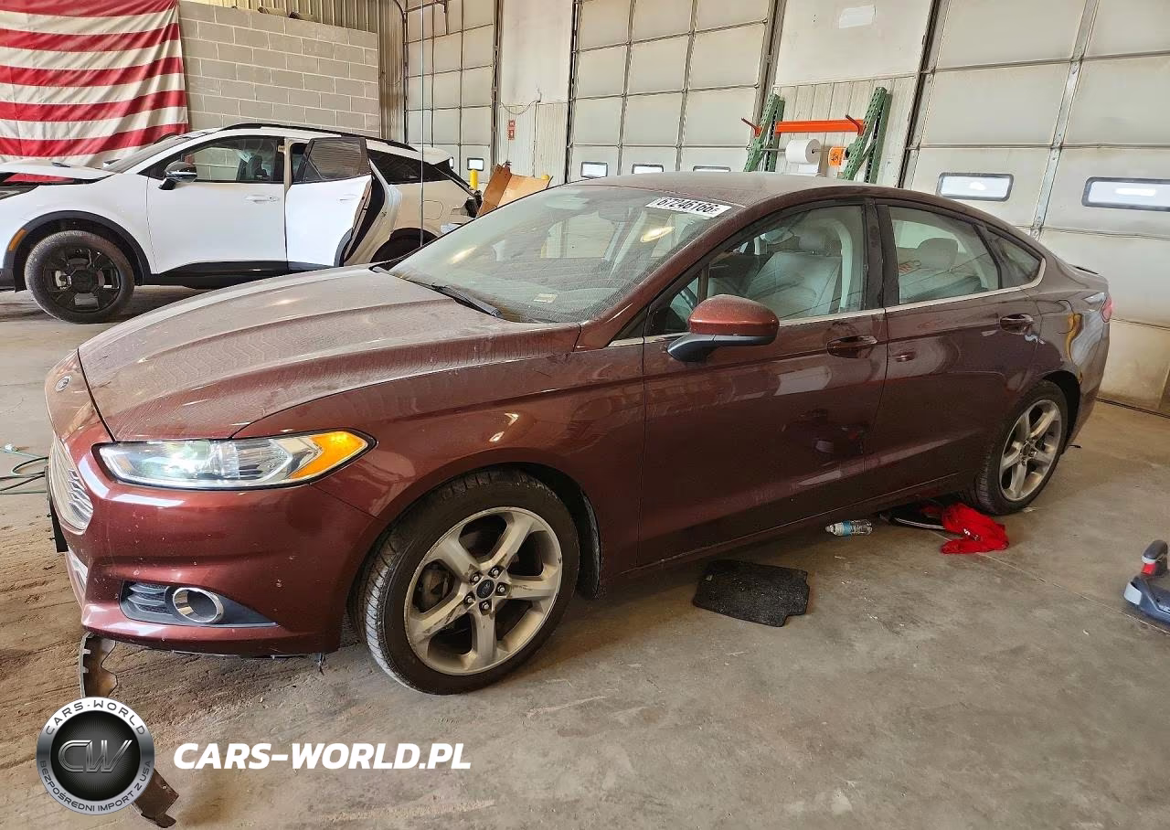 2016 Ford Fusion S VIN:3FA6P0G79GR238339 - 1