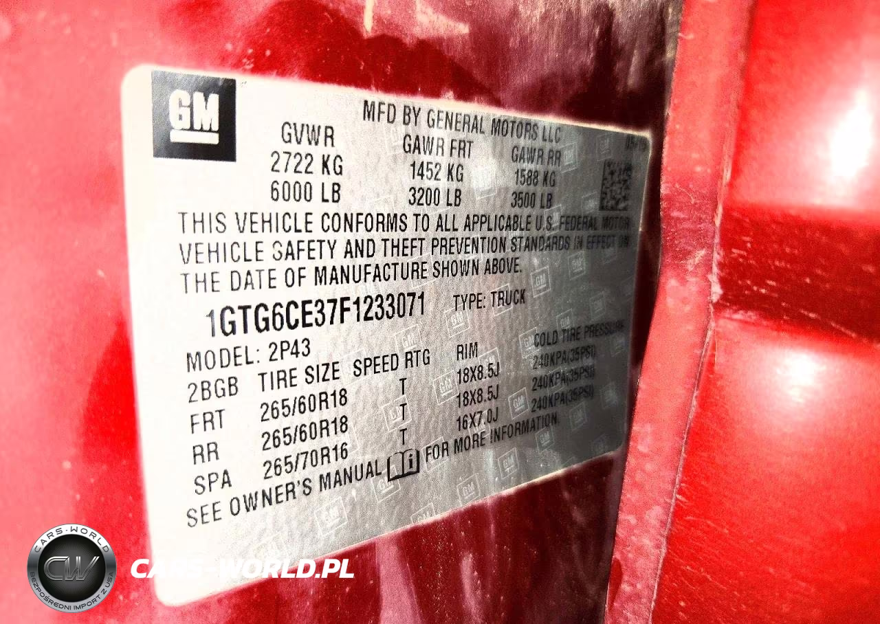 2015 GMC Canyon Slt VIN:1GTG6CE37F1233071 - 12