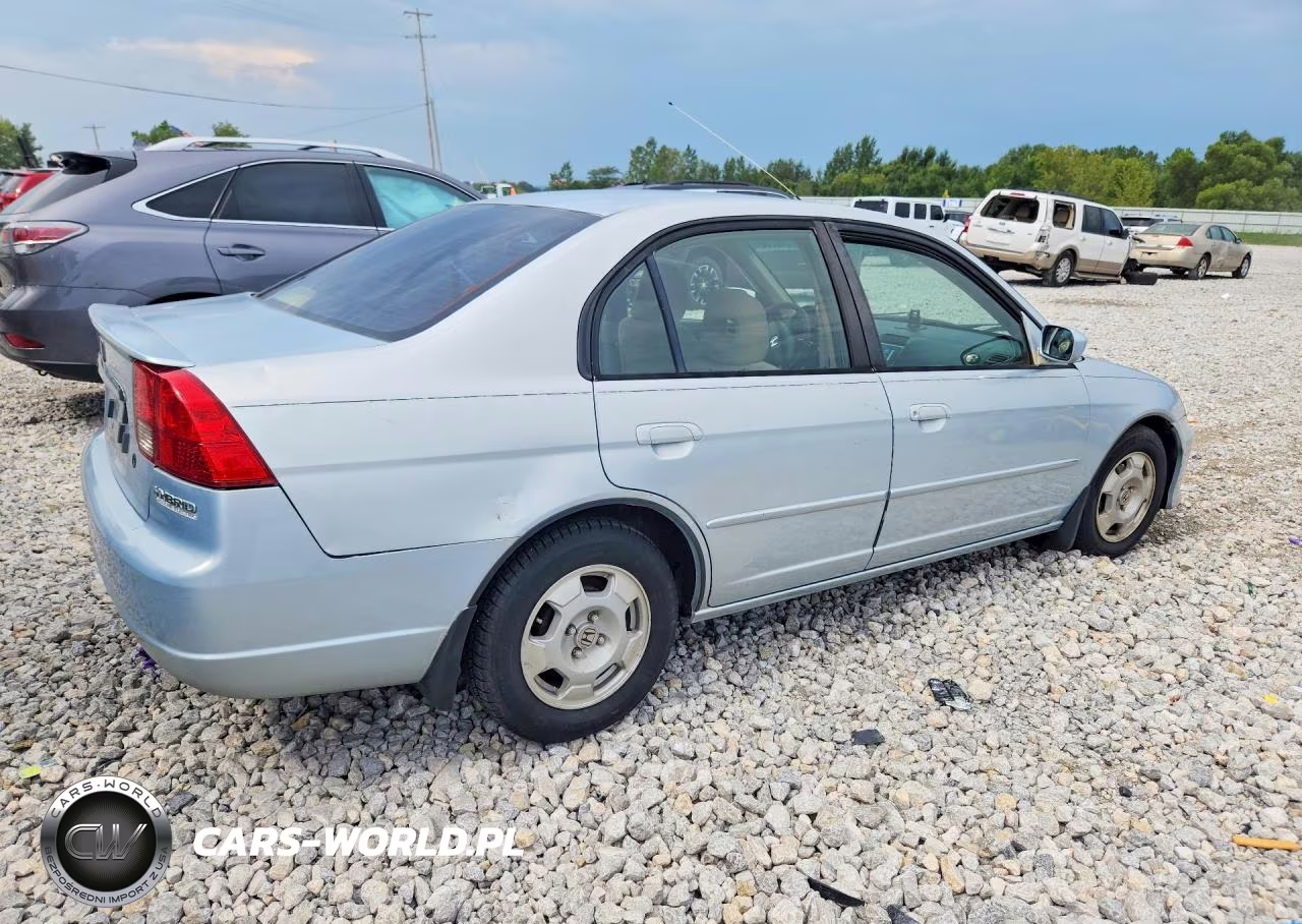 2003 Honda Civic Hybrid VIN:JHMES966X3S021901 - 3