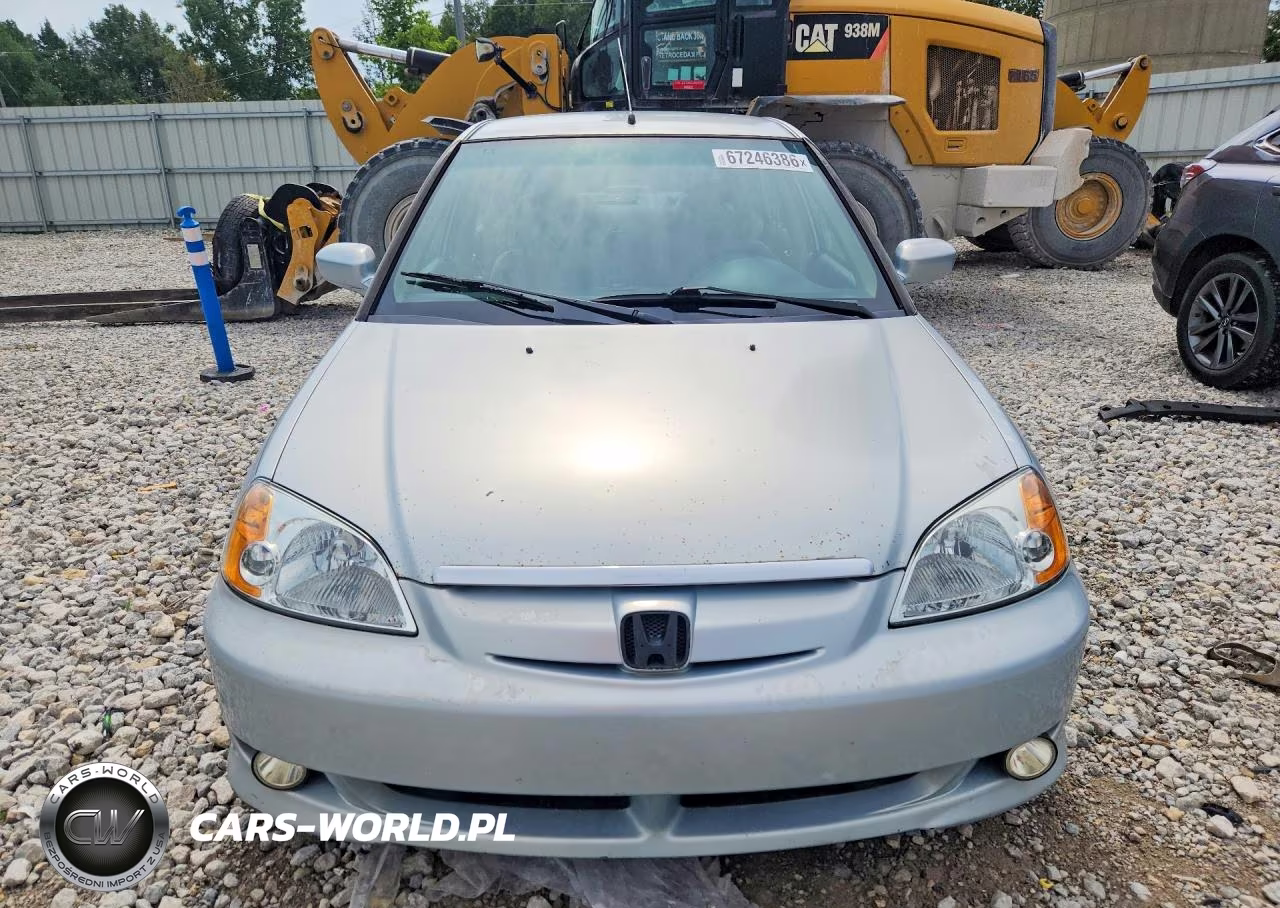 2003 Honda Civic Hybrid VIN:JHMES966X3S021901 - 5