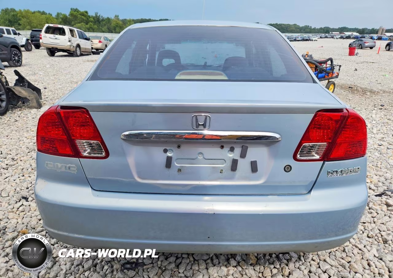 2003 Honda Civic Hybrid VIN:JHMES966X3S021901 - 6