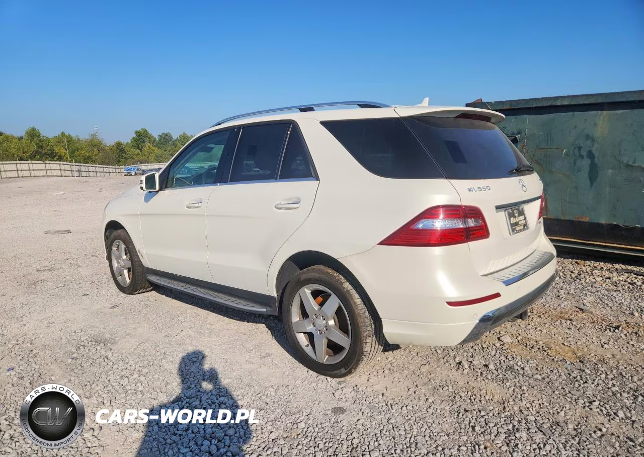 2014 Mercedes-Benz Ml 550 4Matic VIN:4JGDA7DBXEA276430 - 2