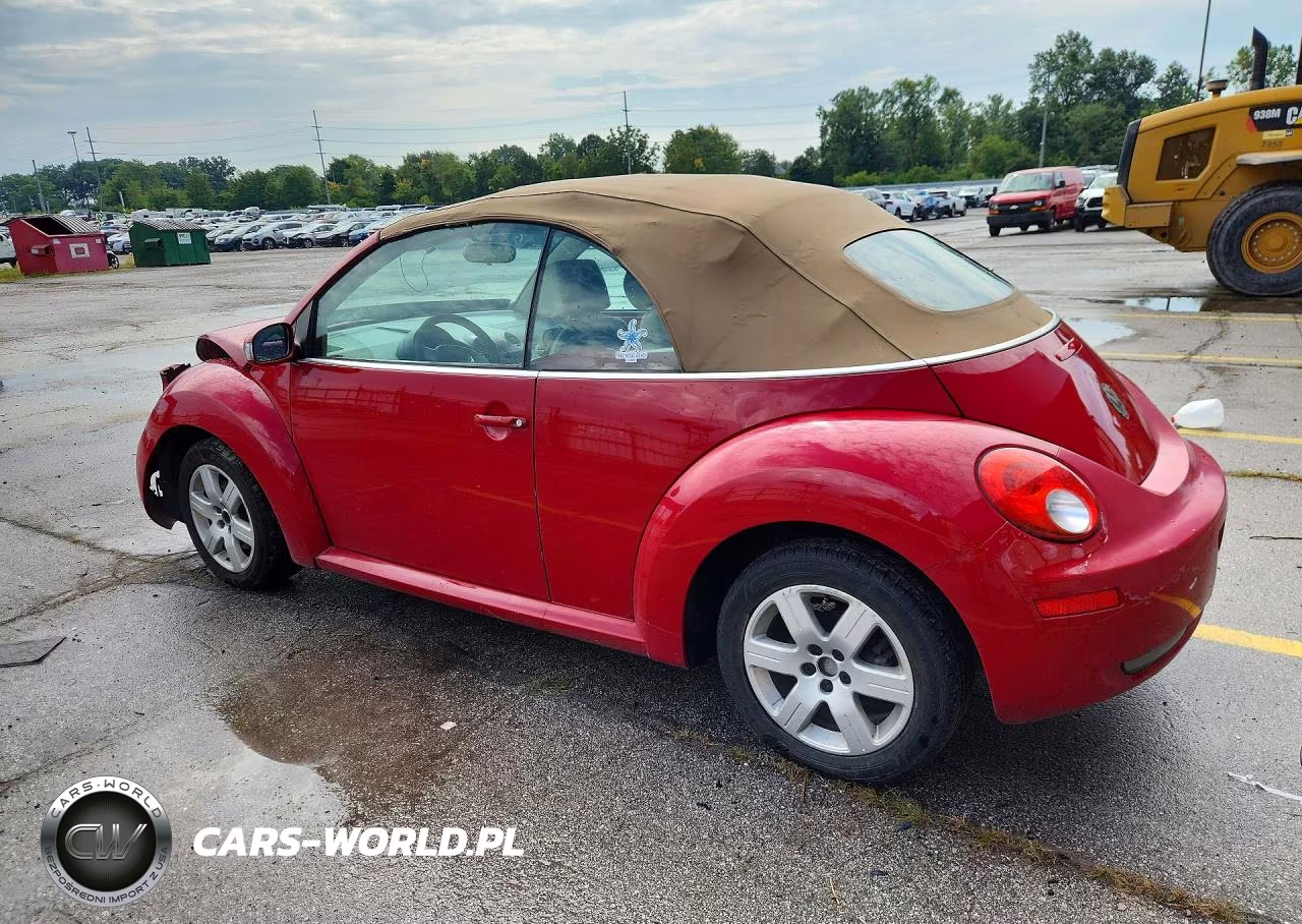 2007 Volkswagen New Beetle Convertible VIN:3VWPF31Y17M414511 - 2