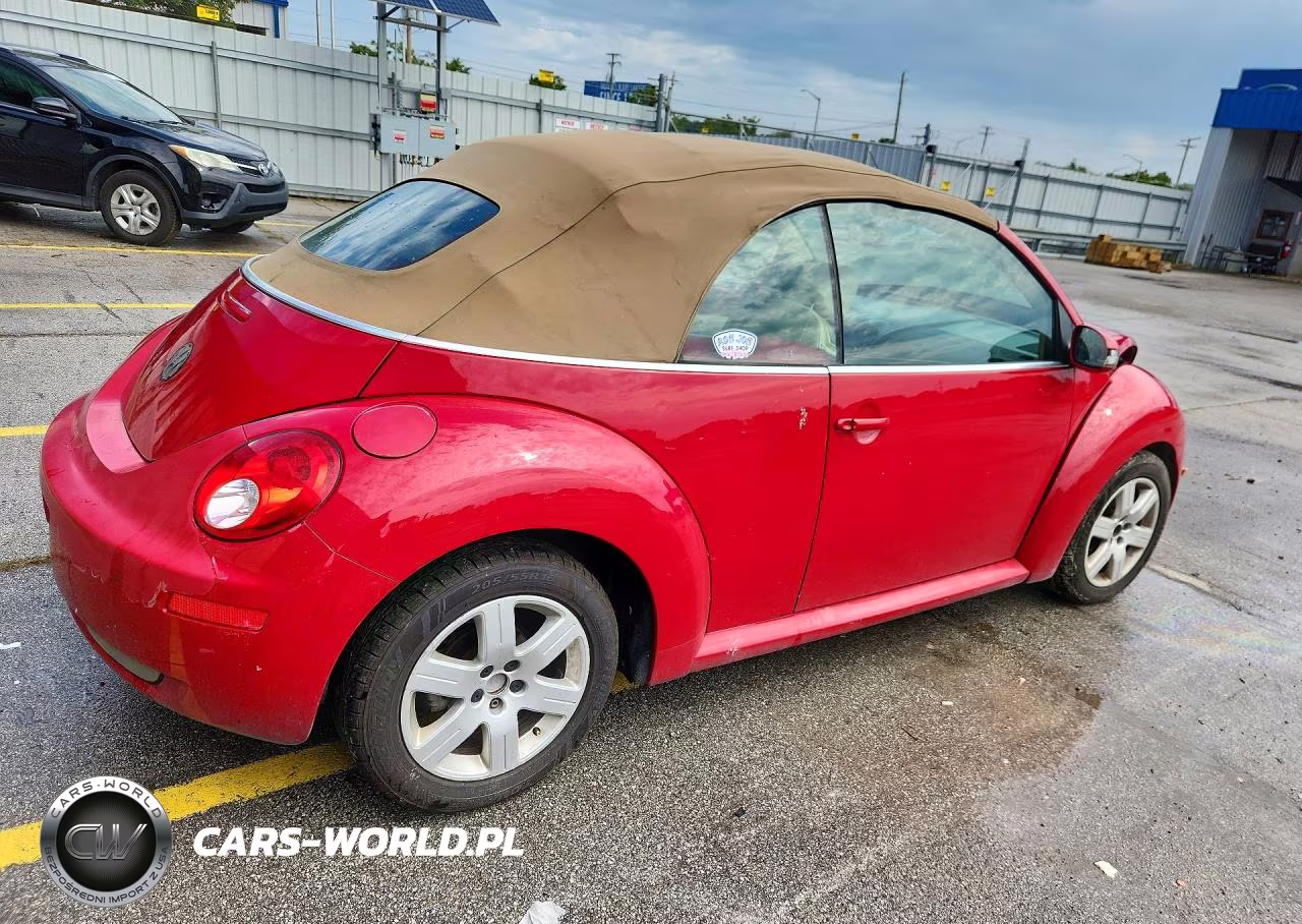 2007 Volkswagen New Beetle Convertible VIN:3VWPF31Y17M414511 - 3
