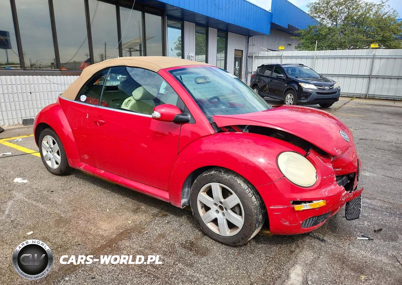 2007 Volkswagen New Beetle Convertible VIN:3VWPF31Y17M414511 - 4