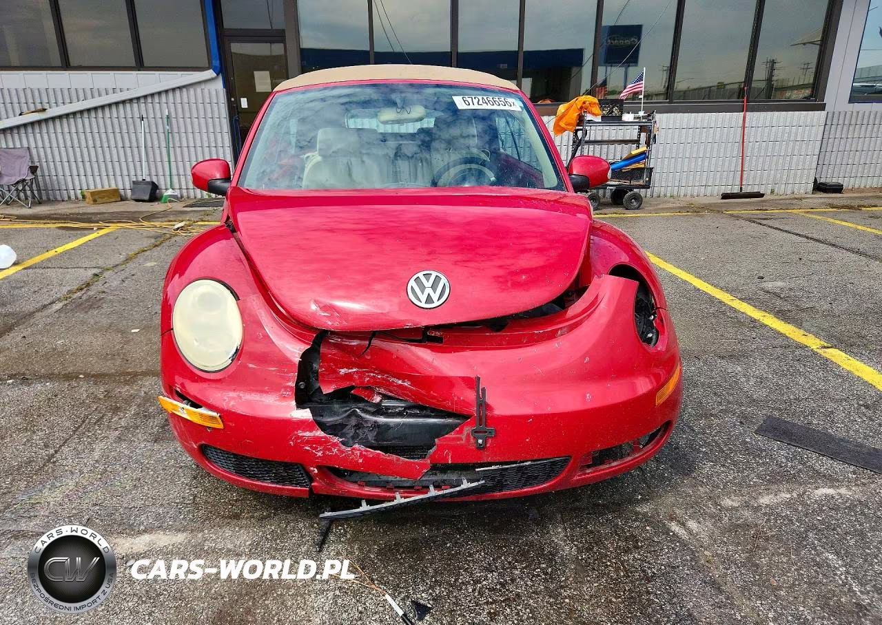 2007 Volkswagen New Beetle Convertible VIN:3VWPF31Y17M414511 - 5