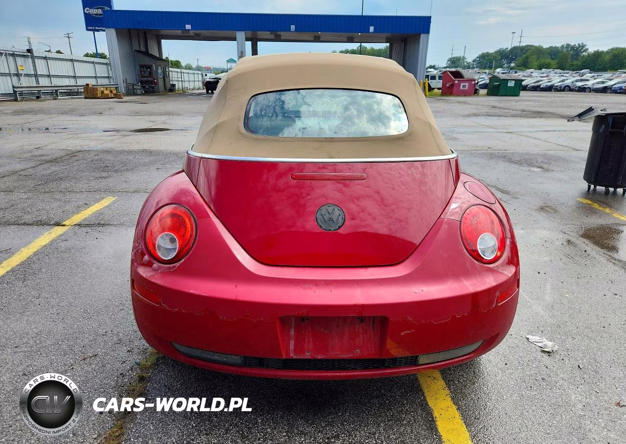 2007 Volkswagen New Beetle Convertible VIN:3VWPF31Y17M414511 - 6