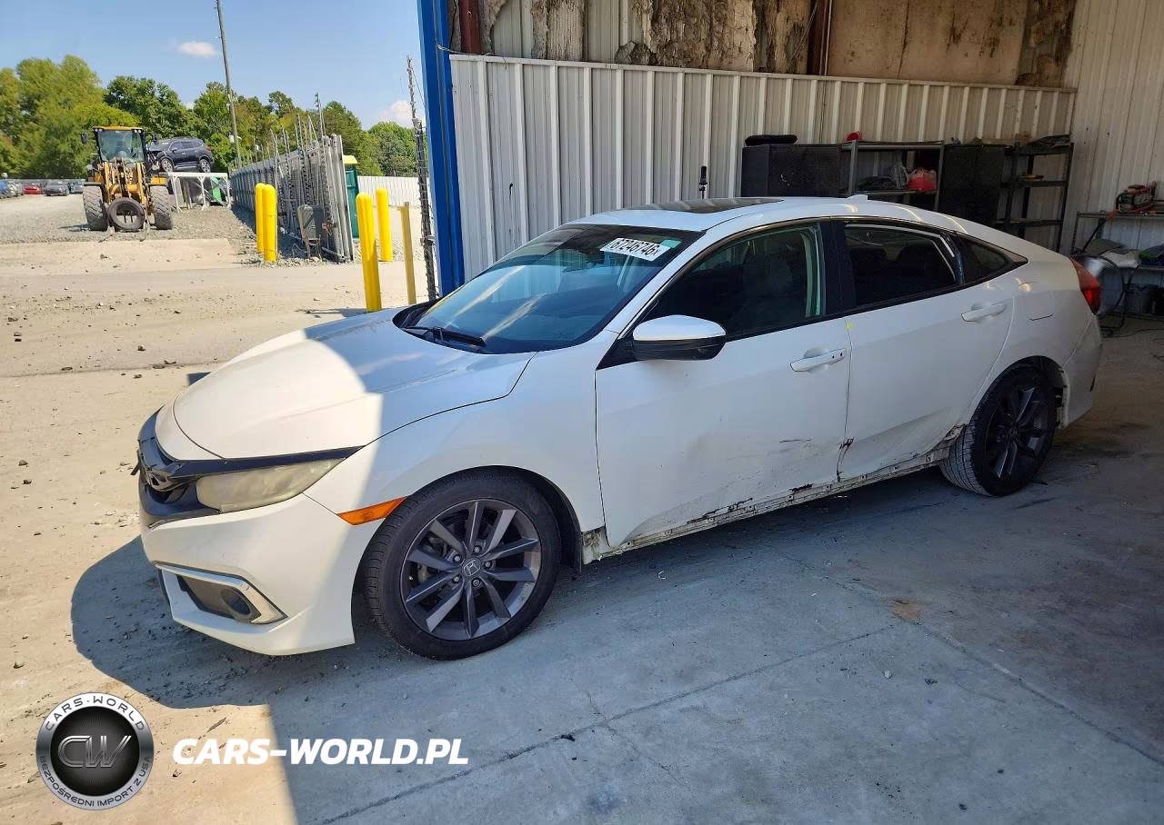 2019 Honda Civic Ex VIN:19XFC1F3XKE002017 - 1