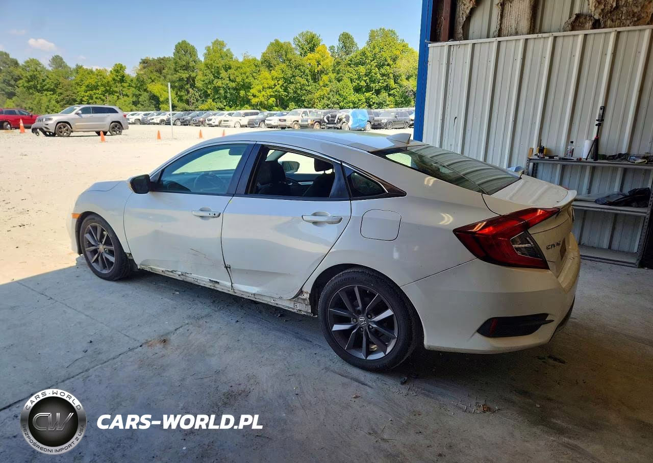 2019 Honda Civic Ex VIN:19XFC1F3XKE002017 - 2