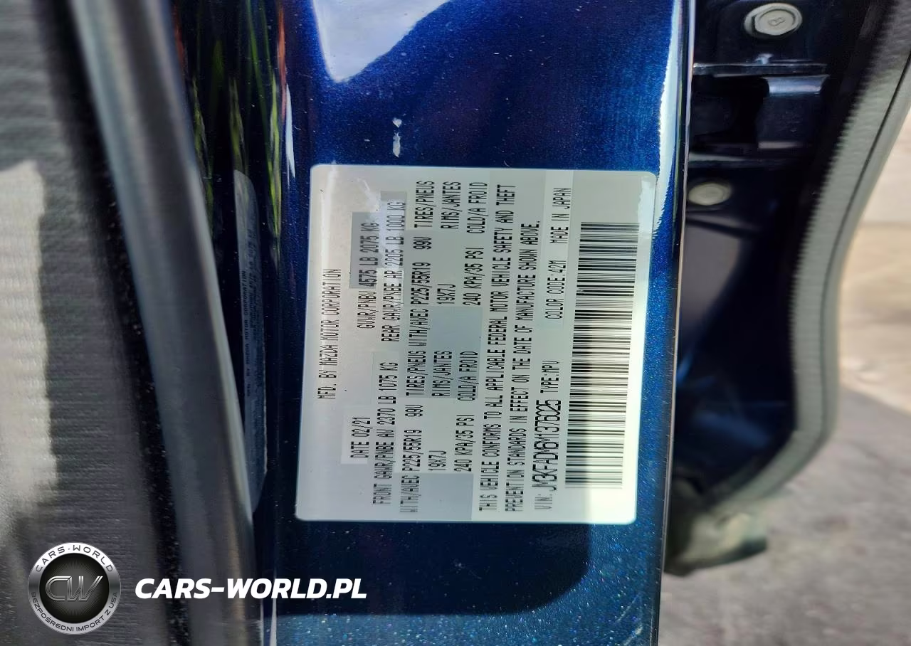 2021 Mazda Cx-5 Grand Touring VIN:JM3KFADM6M1376025 - 13