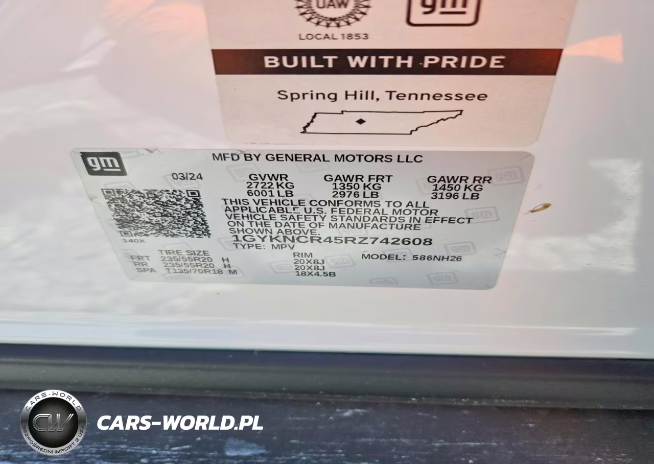 2024 Cadillac Xt5 Fwd Premium Luxury VIN:1GYKNCR45RZ742608 - 12