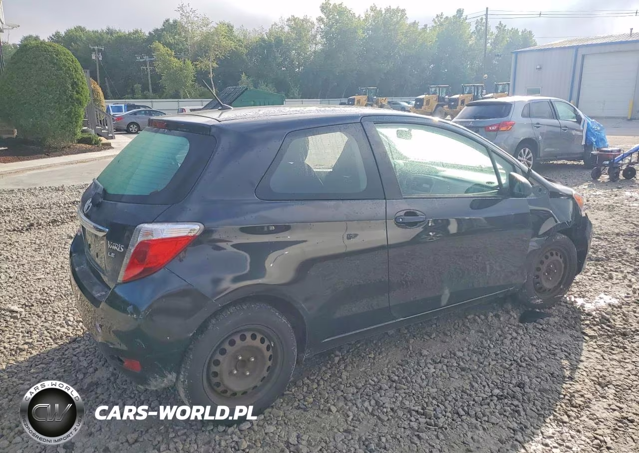 2012 Toyota Yaris 3-Door Le VIN:JTDJTUD37CD502556 - 3