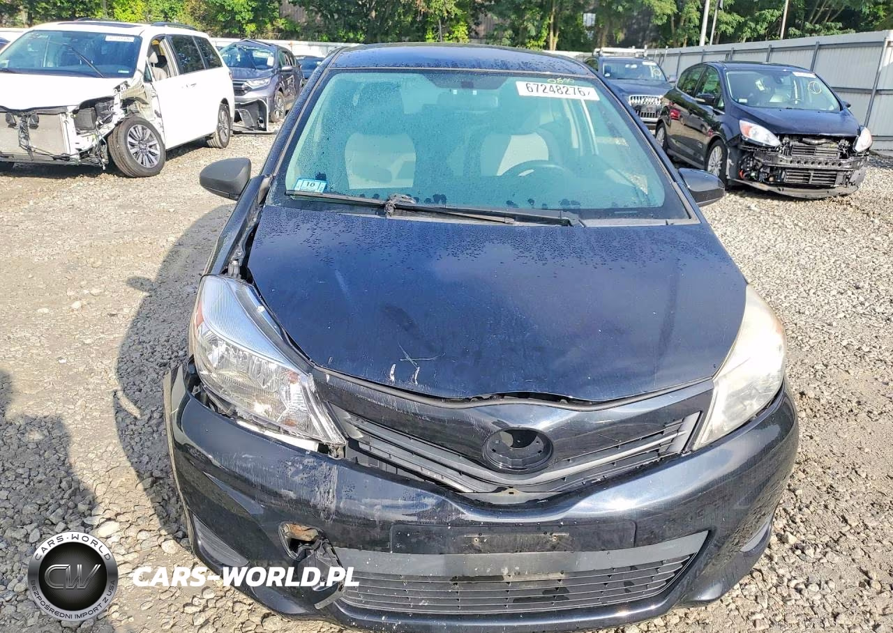 2012 Toyota Yaris 3-Door Le VIN:JTDJTUD37CD502556 - 5