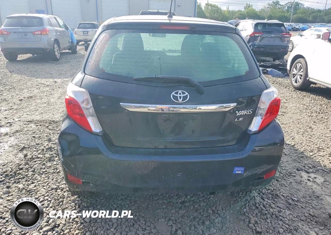2012 Toyota Yaris 3-Door Le VIN:JTDJTUD37CD502556 - 6