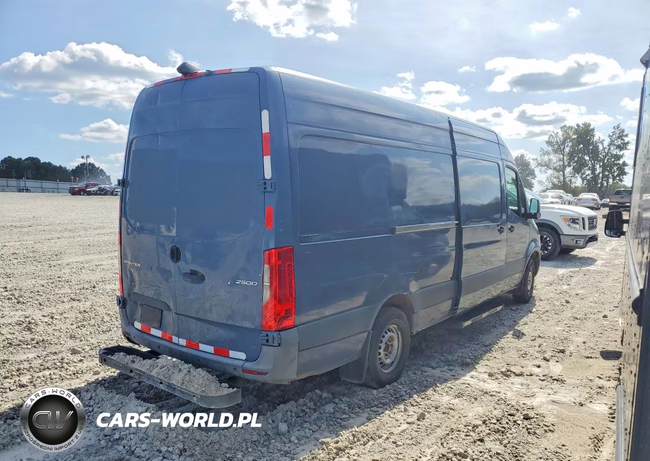 2019 Mercedes-Benz Sprinter 2500-3500 Delivery Van VIN:WD4PF1CD3KT007372 - 3