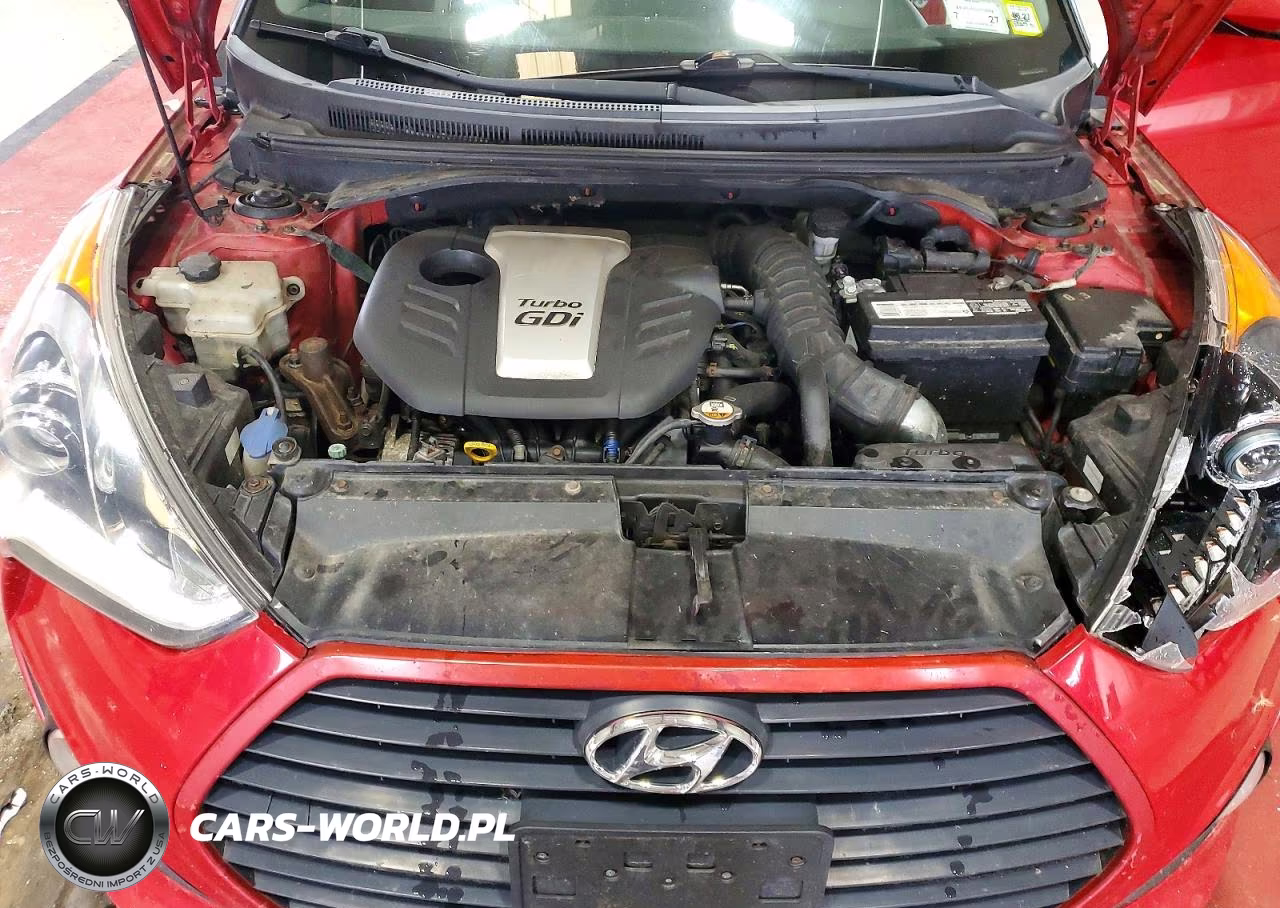 2013 Hyundai Veloster Turbo VIN:KMHTC6AE5DU094713 - 11