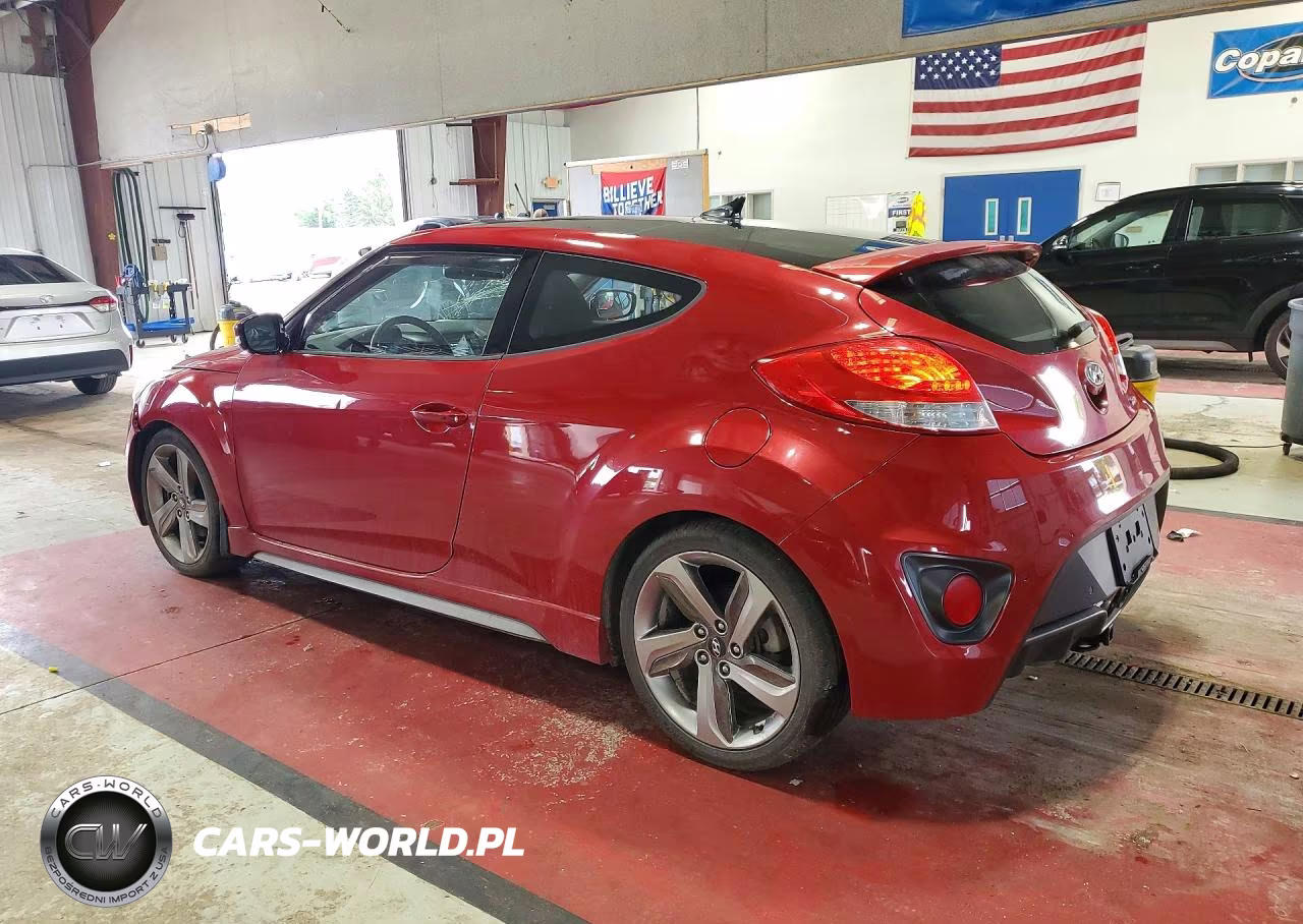 2013 Hyundai Veloster Turbo VIN:KMHTC6AE5DU094713 - 2