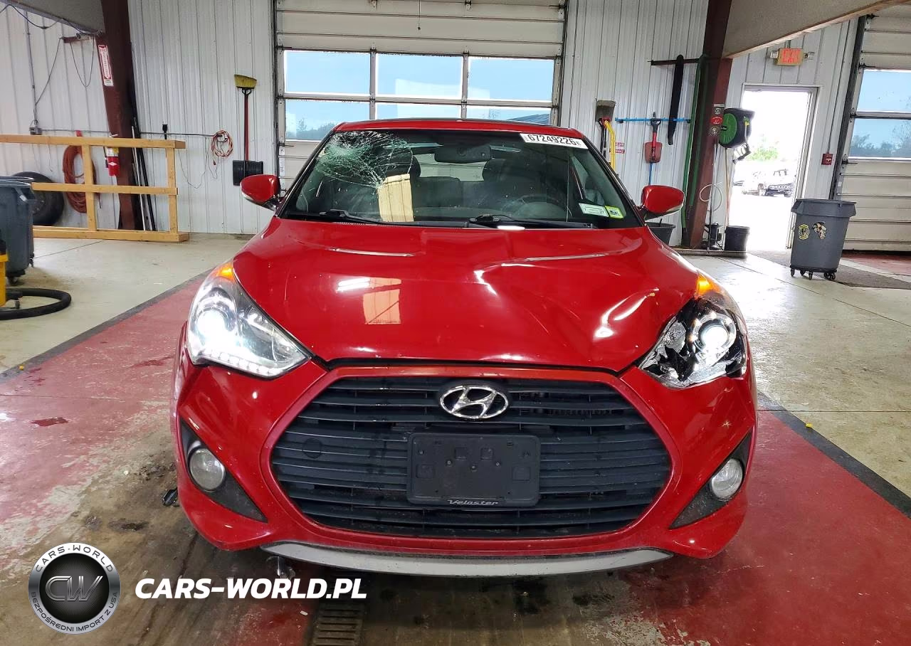 2013 Hyundai Veloster Turbo VIN:KMHTC6AE5DU094713 - 5