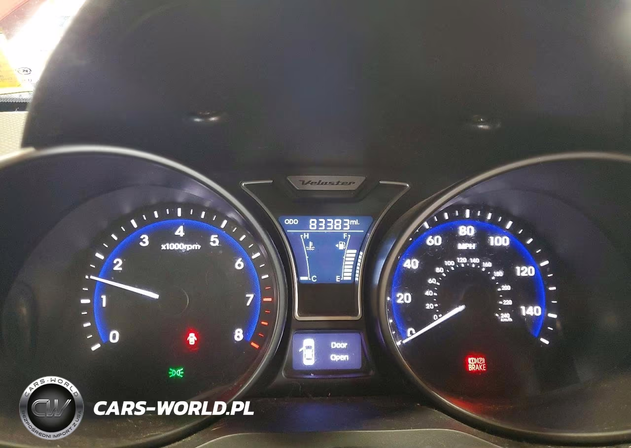 2013 Hyundai Veloster Turbo VIN:KMHTC6AE5DU094713 - 9